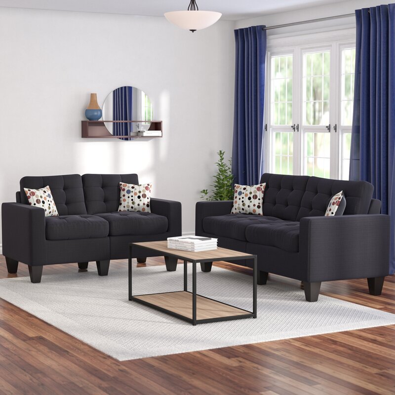 Zipcode Design Amia 2 Piece Living Room Set & Reviews